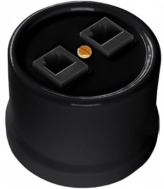 Розетка компьютерная Bironi B1-302-23