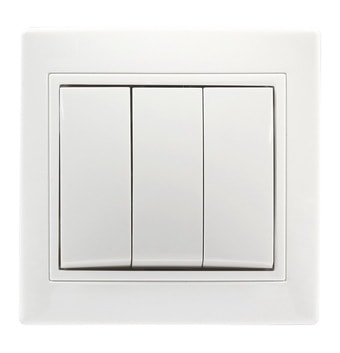 Выключатель Smart Buy SBE-01w-10-SW3-0