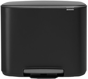 Brabantia Bo Pedal Bin 36 л (черный матовый)
