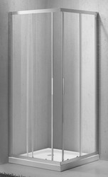 Душевой уголок BelBagno SELA-A-2-90-Ch-Cr 90x90 (стекло шиншилла)