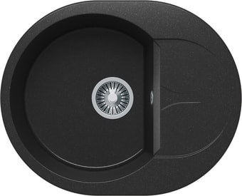 Кухонная мойка Polygran Atol-620 (черный 16)