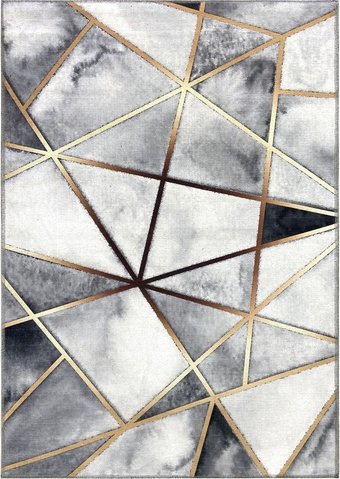 Ковер для жилой комнаты Linea Hali Banco P1459-GREY (1.4x2)