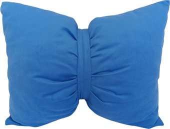 Декоративная подушка Sled Бант 45x35x17 (синий)