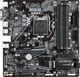 Материнская плата Gigabyte H470M DS3H (rev. 1.0)