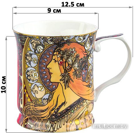 Набор кружек Elan Gallery Золотая Адель, Зодиак, Мечтательность 420445