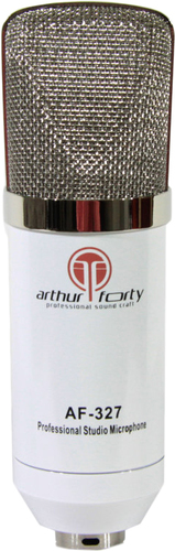 Проводной микрофон Arthur Forty AF-327 (белый)
