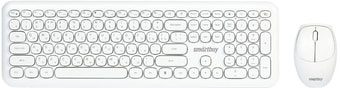 Клавиатура + мышь SmartBuy SBC-666395AG-W