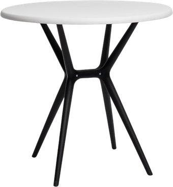 Стол GreenTerra Teori T2 (белый/черный)