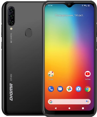 Смартфон Digma Citi 653 (черный)