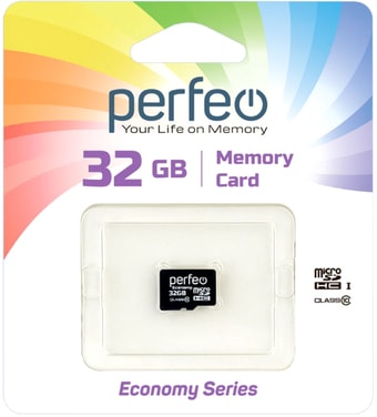 Карта памяти Perfeo microSDXC PF32GMCSH10ES 32GB