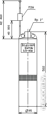 Насос Водолей БЦПЭУ 0,5-40 У