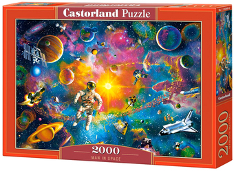 Пазл Castorland Человек в космосе C-200849 (2000 эл)