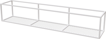 Полка Millwood Loft 1 200x37x37 (белый)