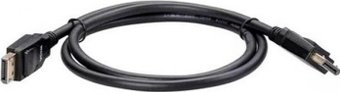 Кабель VCOM CG651-1 DisplayPort - DisplayPort (1 м, черный)