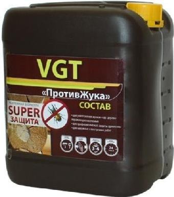 Пропитка VGT Биоцидный состав против жука 5 кг