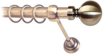 Lm Decor Шар большой (антик, гладкая, 1.6м 25мм, 1 ряд)