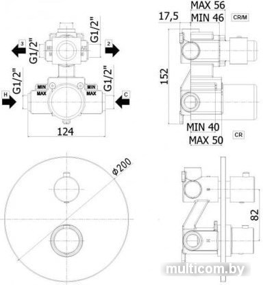 Смеситель Paffoni Light LIQ018NO