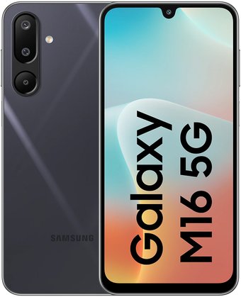 Телефон Samsung Galaxy M16 5G SM-M166P 4GB/128GB (черный)