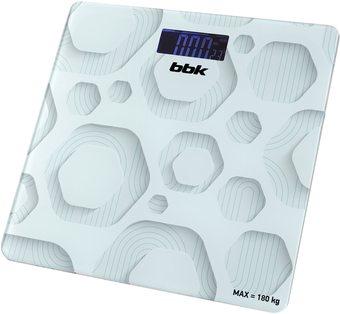 Напольные весы BBK BCS3005GE (белый/серый)