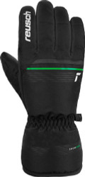 Горнолыжные перчатки Reusch Snow King 6201198-7716 (р-р 9.5, Black/Neon Green)