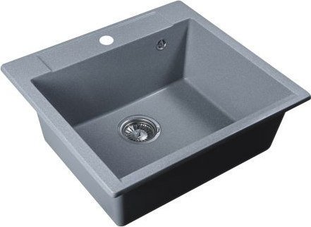 Кухонная мойка AV Engineering Unit AVE550500SLA (серебристый)