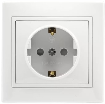 Розетка Smart Buy Венера SBE-01w-16-S1-Z-c