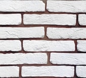 Декоративный камень Polinka Кирпич древний 0600 (белый)
