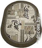 Ковер для жилой комнаты БелКа Лайла Де Люкс Овал 15839 10834 (1.4x1.9)