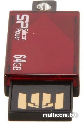 USB Flash Silicon-Power Touch 810 Red 64GB (SP064GBUF2810V1R)