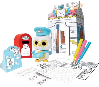 Кукольный домик Фуззики Улица Фуззи. Почтовое отделение FF202