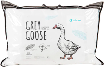 Спальная подушка Askona Grey Goose 50x70