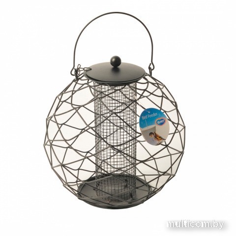 Кормушка для птиц Duvo Plus Для орехов и сухофруктов 435026/DV (черный)