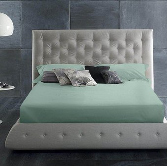 Постельное белье Primavelle 150х215 сатин Luxe 114911501-сгL84 (шалфей)