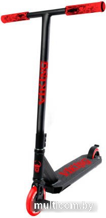 Трюковый самокат Haevner Viking (черный/красный)