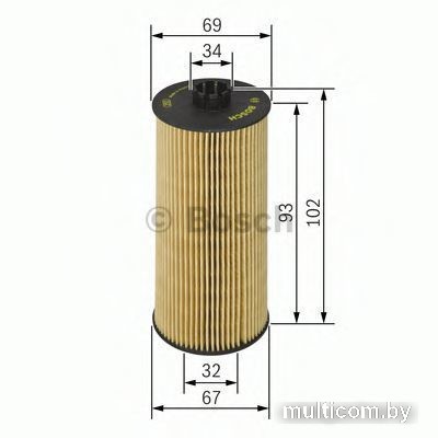 Масляный фильтр Bosch F026407010