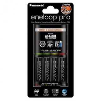 Аккумуляторы + зарядное Panasonic BQ-CC55E