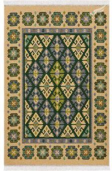 Ковер для жилой комнаты Shahintex Etno Icarpet 120x180 002 455474 (малахит)