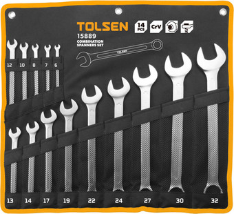 Набор ключей Tolsen TT15889 (14 предметов)