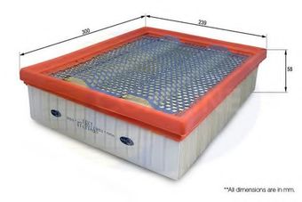 Воздушный фильтр Comline CDW12115