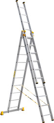 Лестница-стремянка Алюмет трехсекционная профессиональная P3 9310