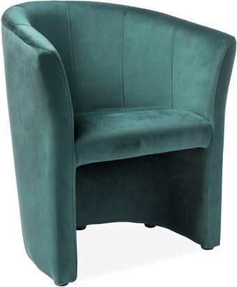 Интерьерное кресло Signal TM-1 Velvet (темно-зеленый)
