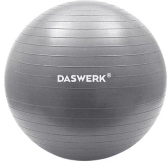 Гимнастический мяч Daswerk 680014 (серебристый)