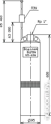 Насос Водолей БЦПЭУ 0,5-63 У