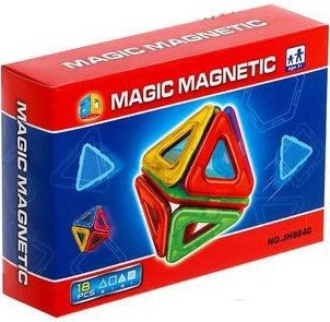 Магнитный конструктор Sima-Land Геометрические фигуры 2846064