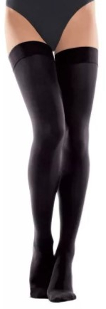 Чулки компрессионные Польза 4002 выше колена 2 кл.к. (р.3 (M), рост2, черный)