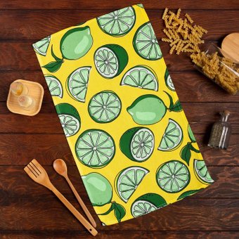 Полотенце Доляна Lime 7516054 (желтый)