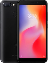 Смартфон Xiaomi Redmi 6 4GB/64GB международная версия (черный)