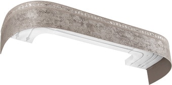 Карнизы для штор Legrand Виват (3 м, серебристый трюфель)