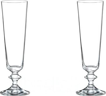 Набор бокалов для шампанского Bohemia Crystal Bella 40412/205/2