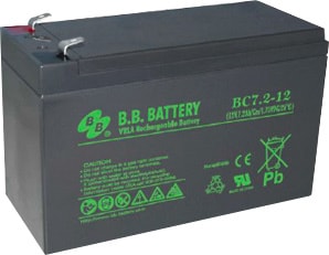 Аккумулятор для ИБП B.B. Battery BC7.2-12 (12В/7 А&middot;ч)